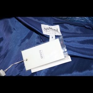 Armani Leather trench coat